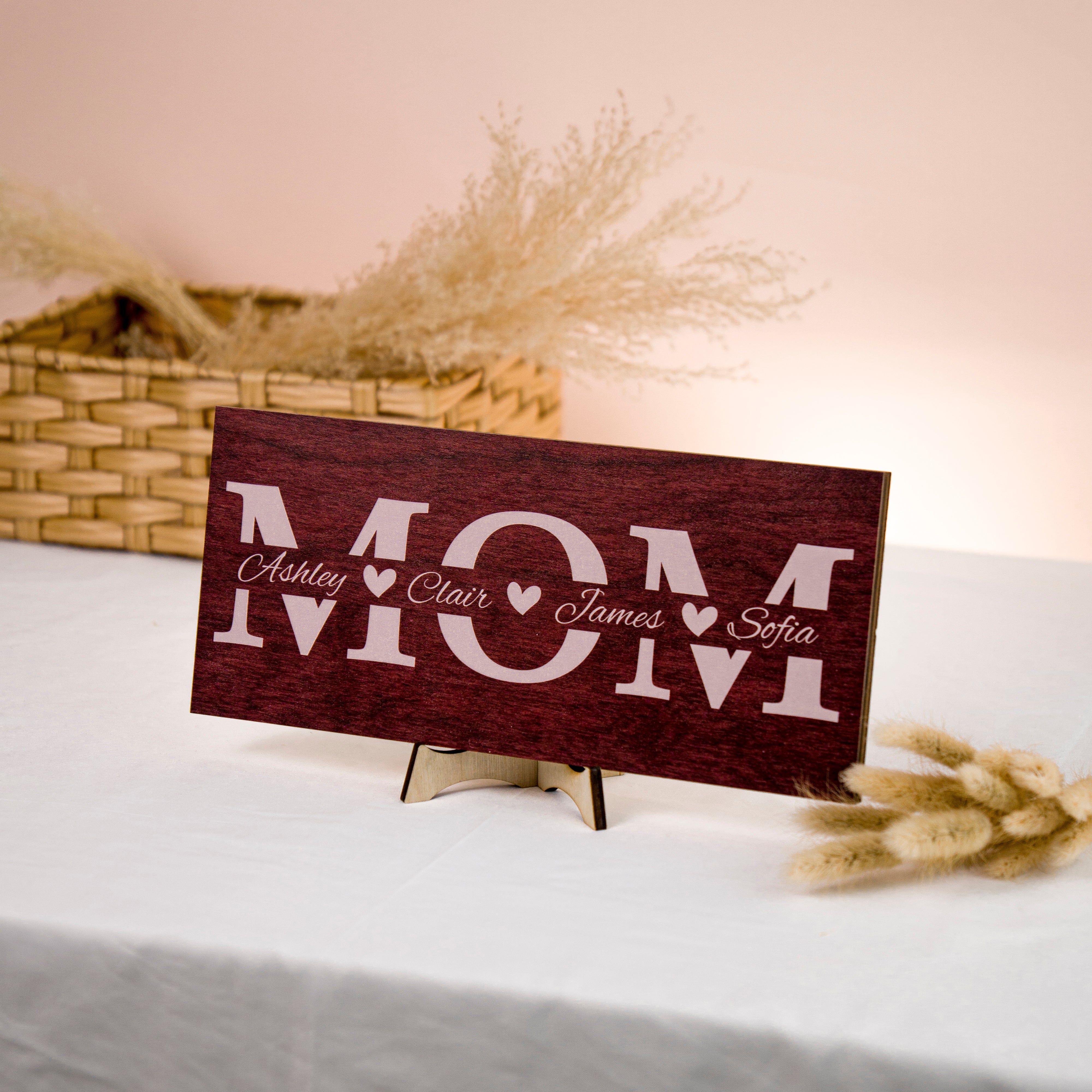 Personalized Mother Sign Mother's Day Puzzle Piece Sign (MY01)