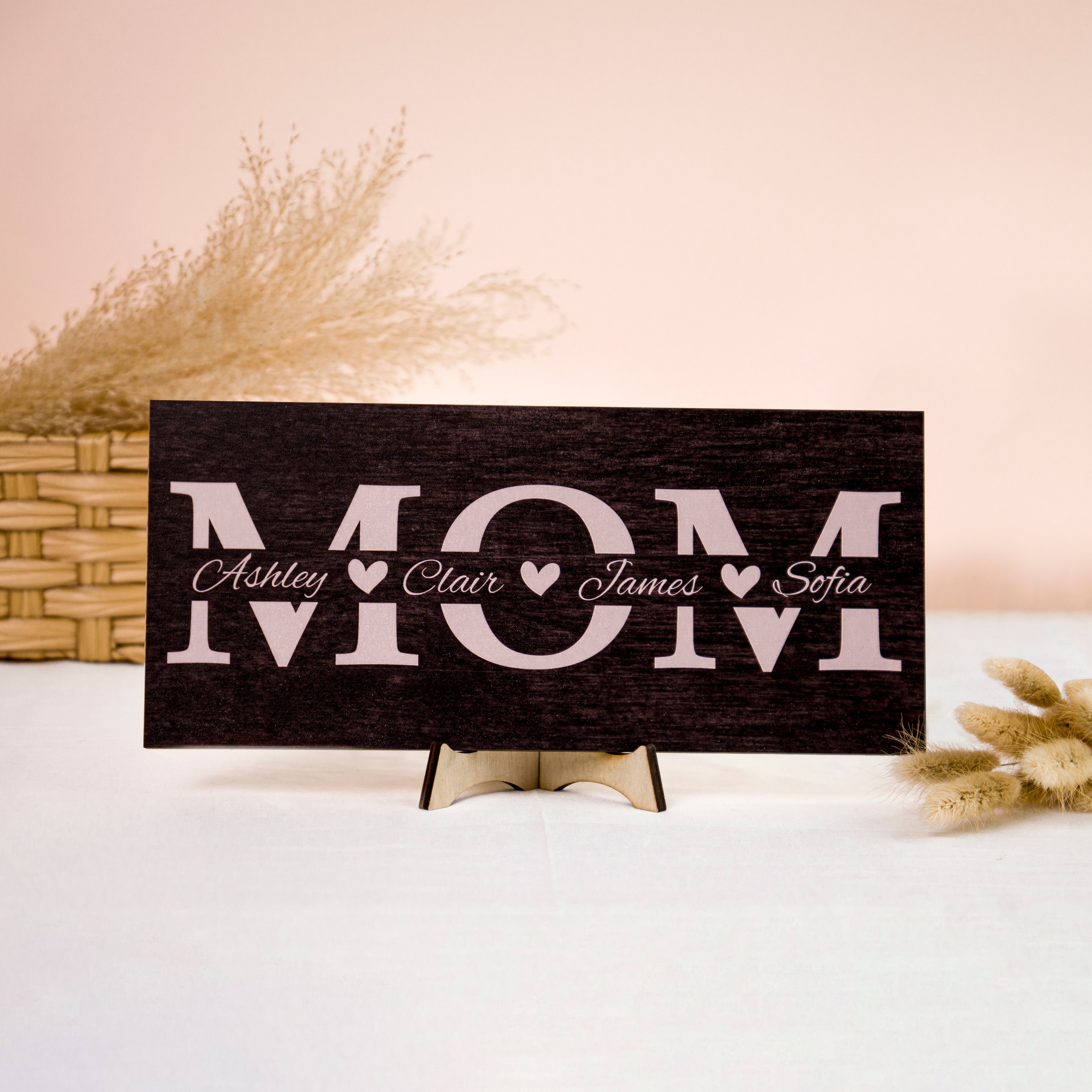 Personalized Mother Sign Mother's Day Puzzle Piece Sign (MY01)