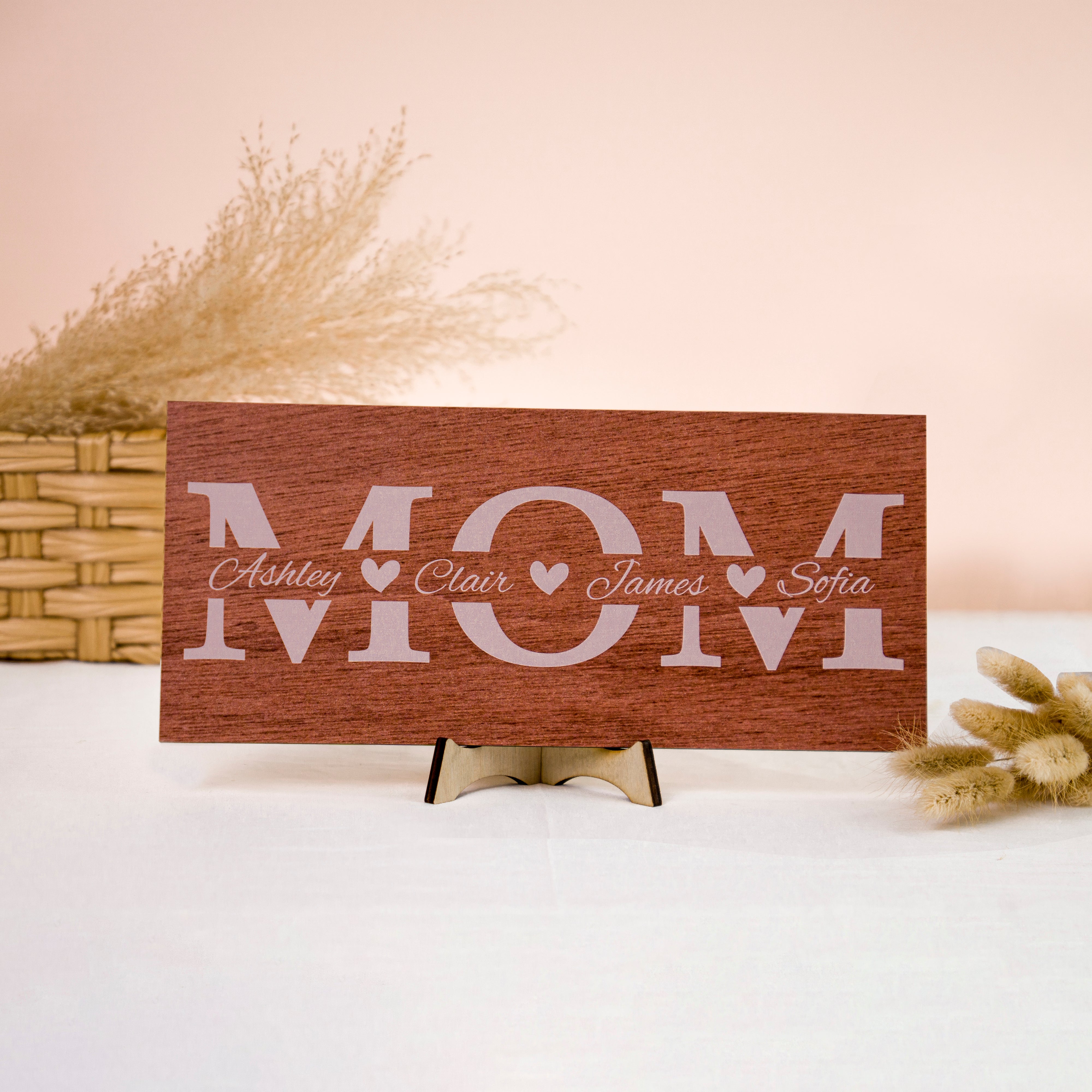 Personalized Mother Sign Mother's Day Puzzle Piece Sign (MY01)